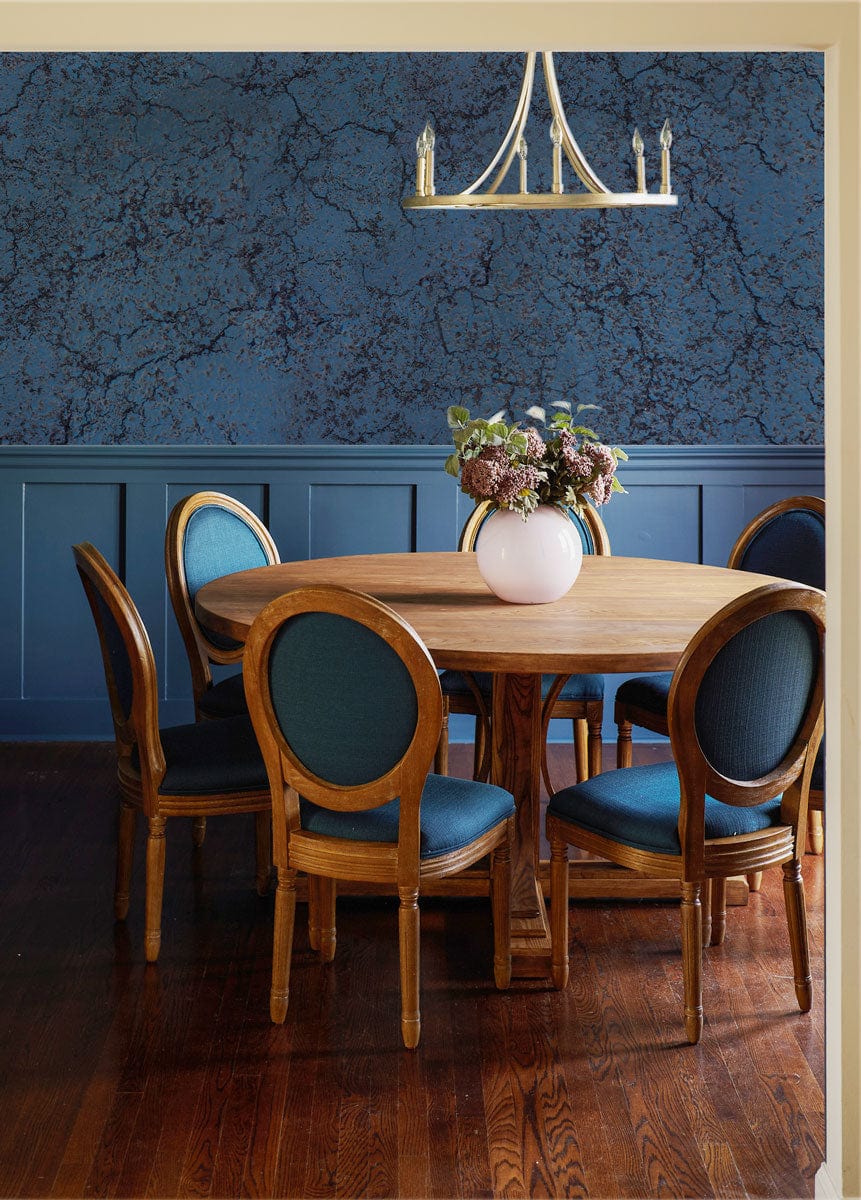 cracked surface wall mural dining room decor