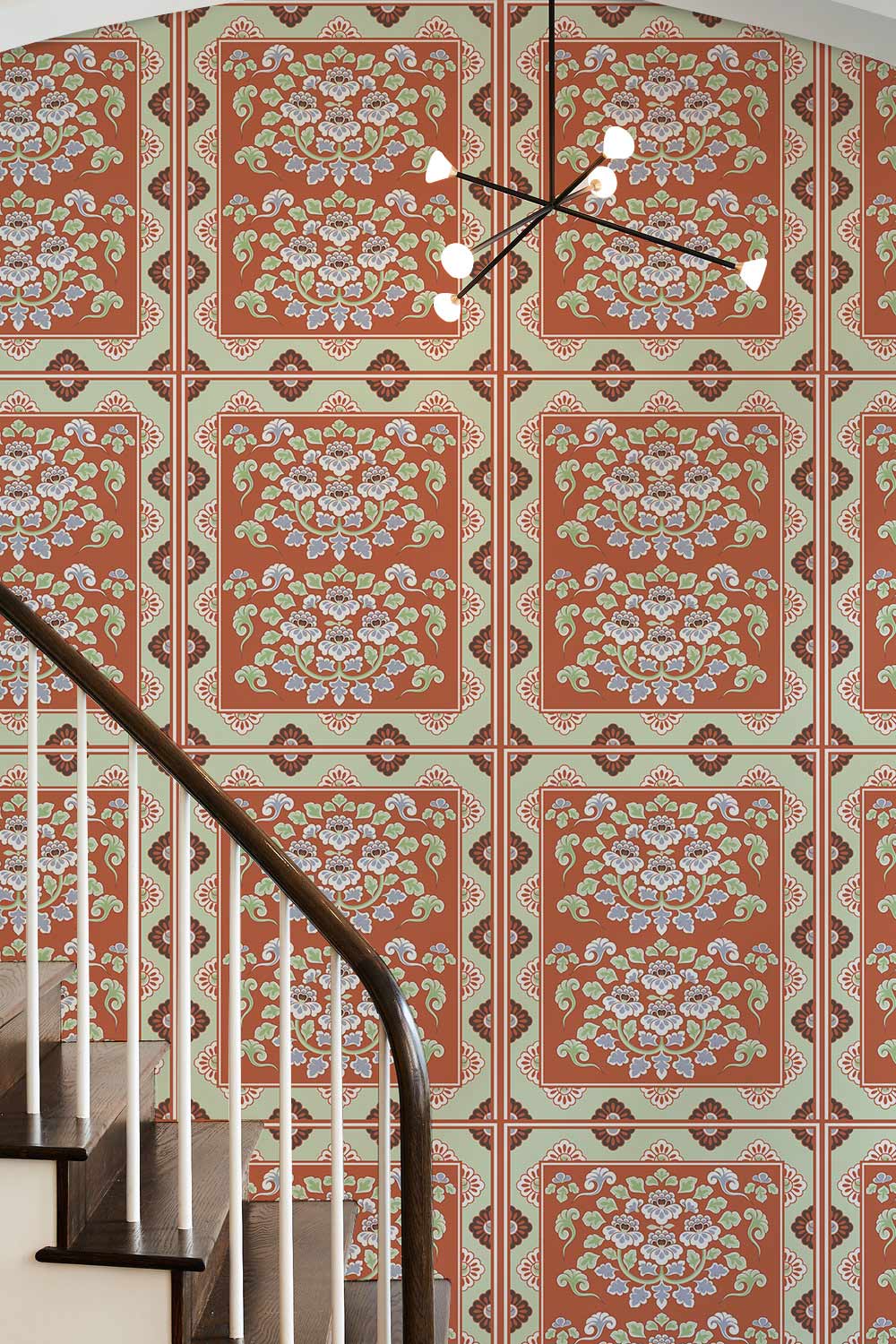 Favonian Patterns Vintage Mural Decoration Art