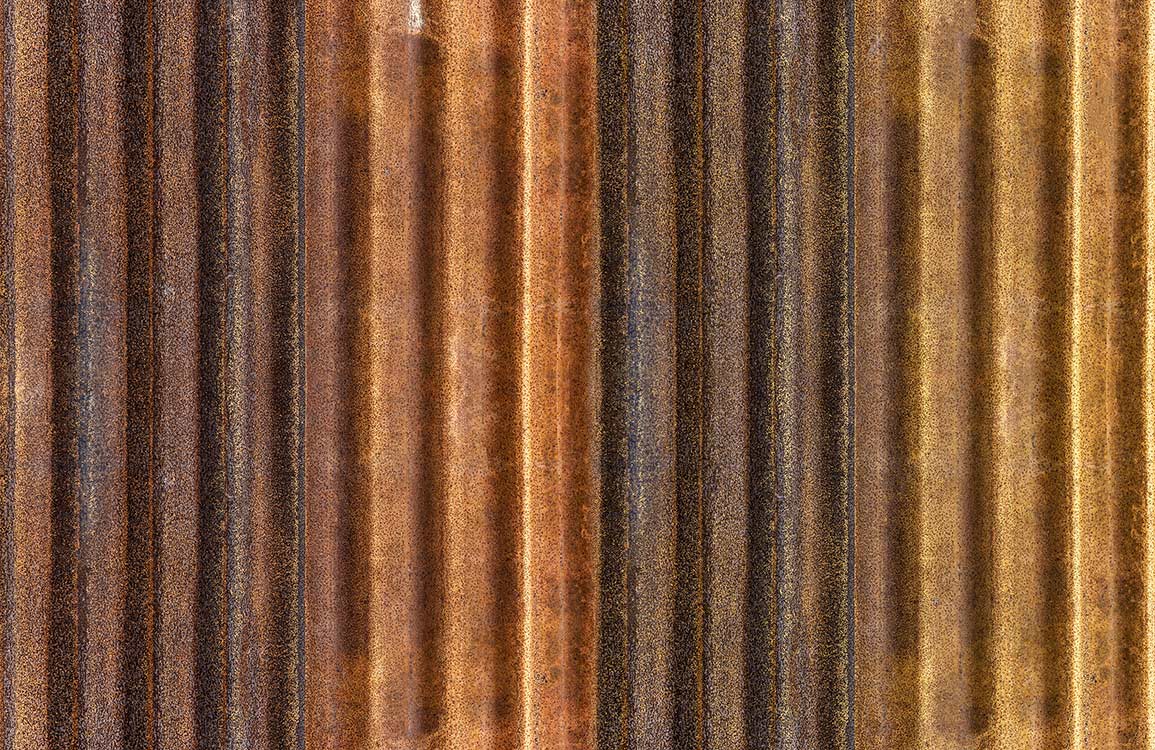 Folding Rust Effect Wallpaper Mural for wall decor