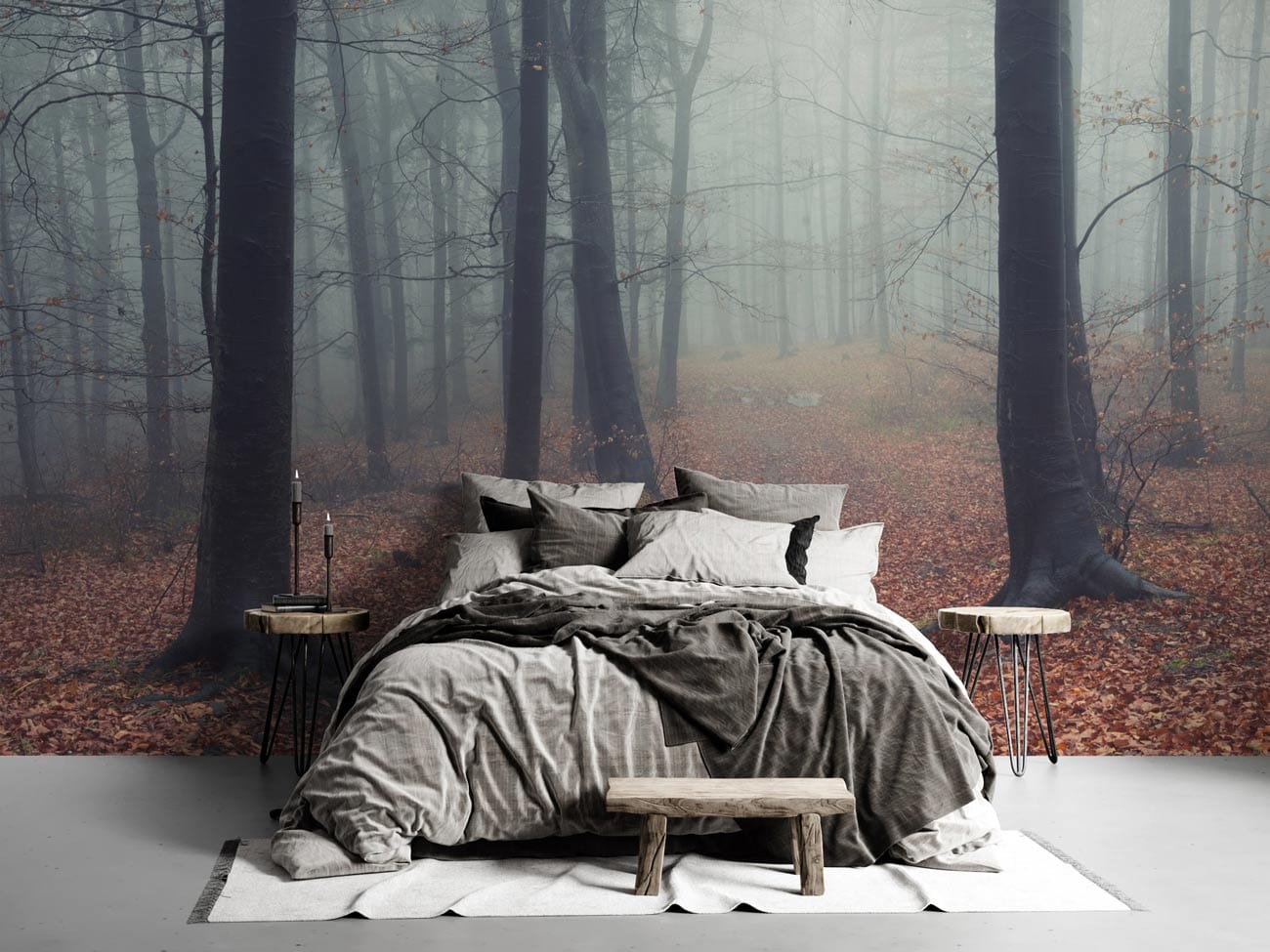 forest and jungle natural wall mural design art
