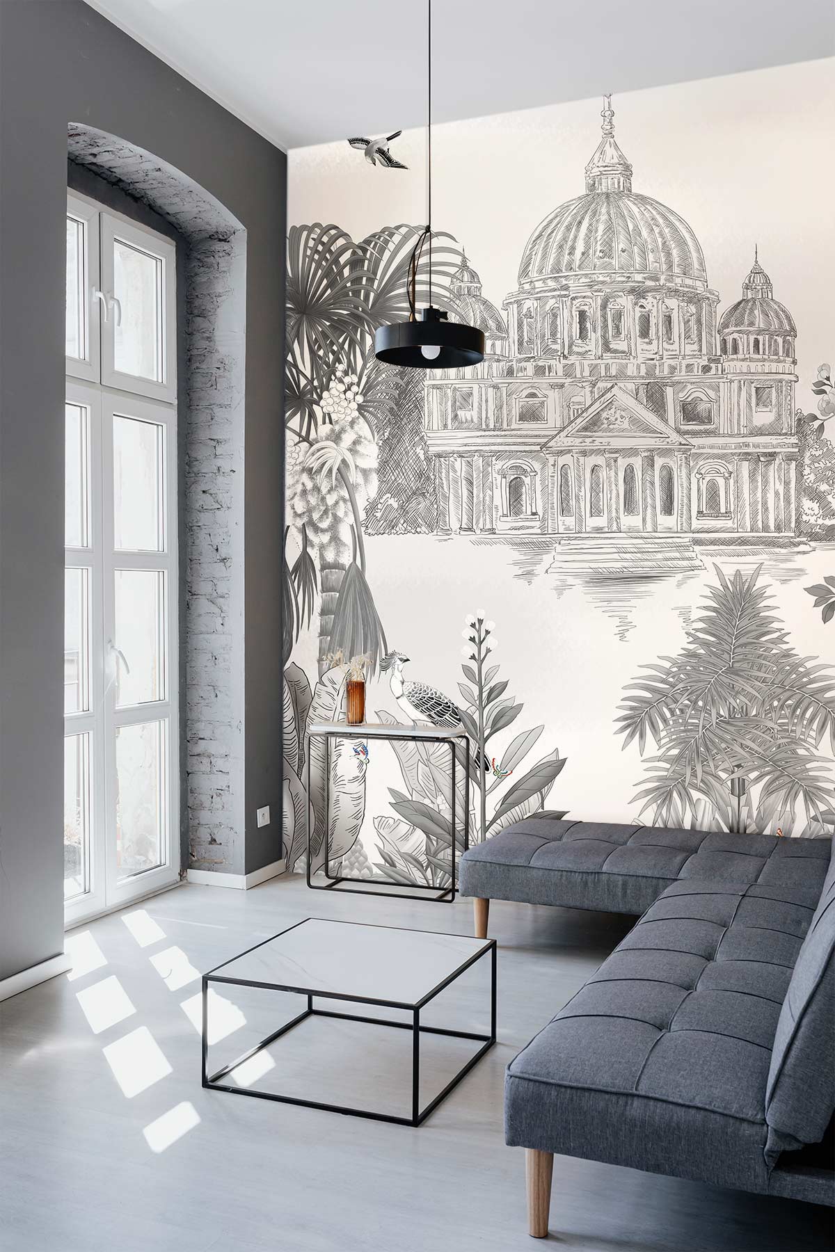 Garden Capital Forest Wallpaper Custom Design