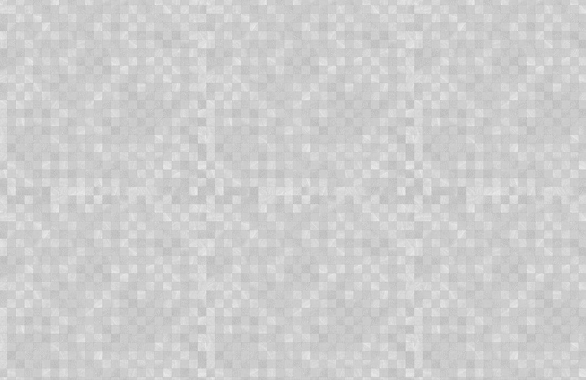 A plain grey wallpaper mural with a grey mosaic.