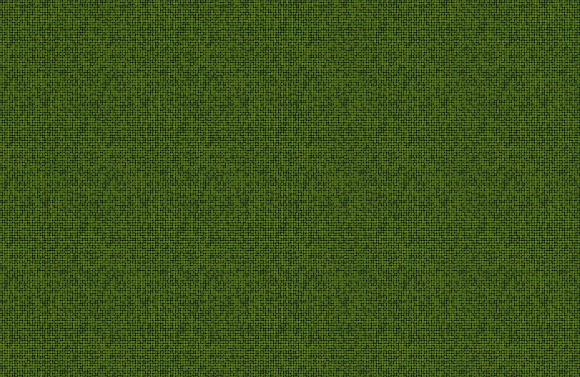 Plain green mosaic wallpaper in the form of a mural