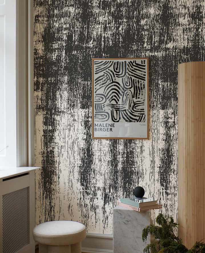Ink Pollution Wallpaper Mural Decoration Art