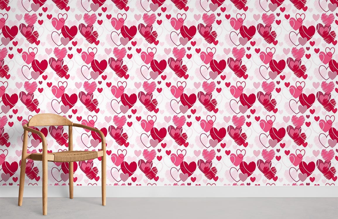 Love group Patterns wallpaper Mural for Room