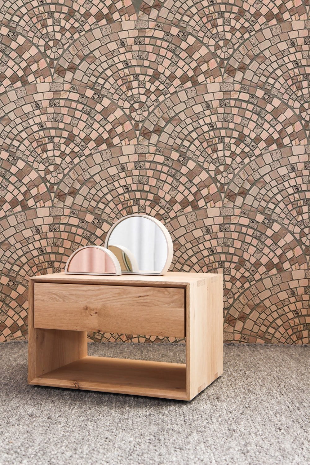 Marble Pattern Wallpaper Mural for the Decoration of the Living Room