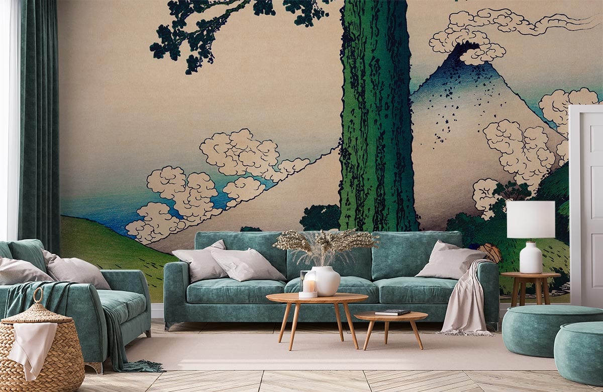 Mishima Pass Green Mountain Photo Murals Art