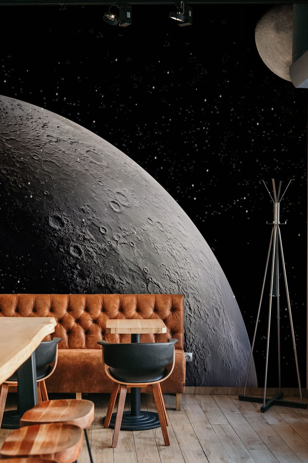 black moon wallpaper mural home decor