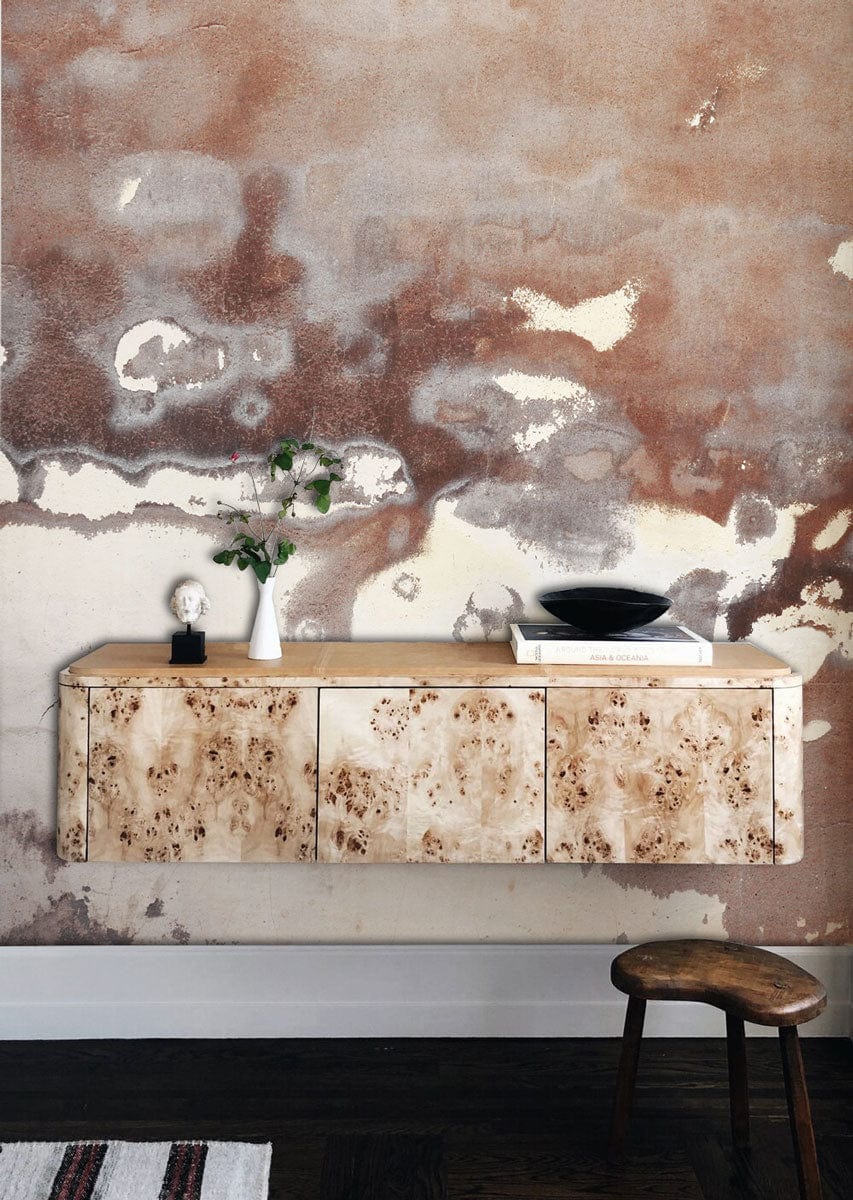 mottled surrounded wall mural abstract design