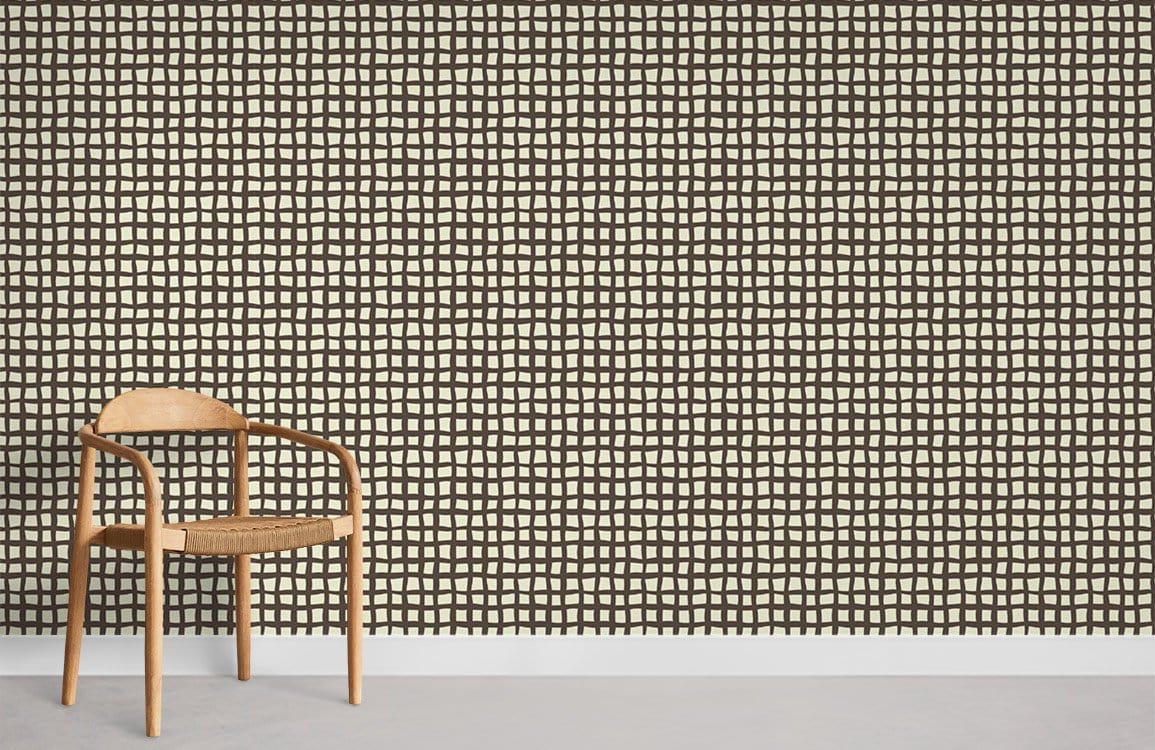 Net Lattice Wallpaper Mural