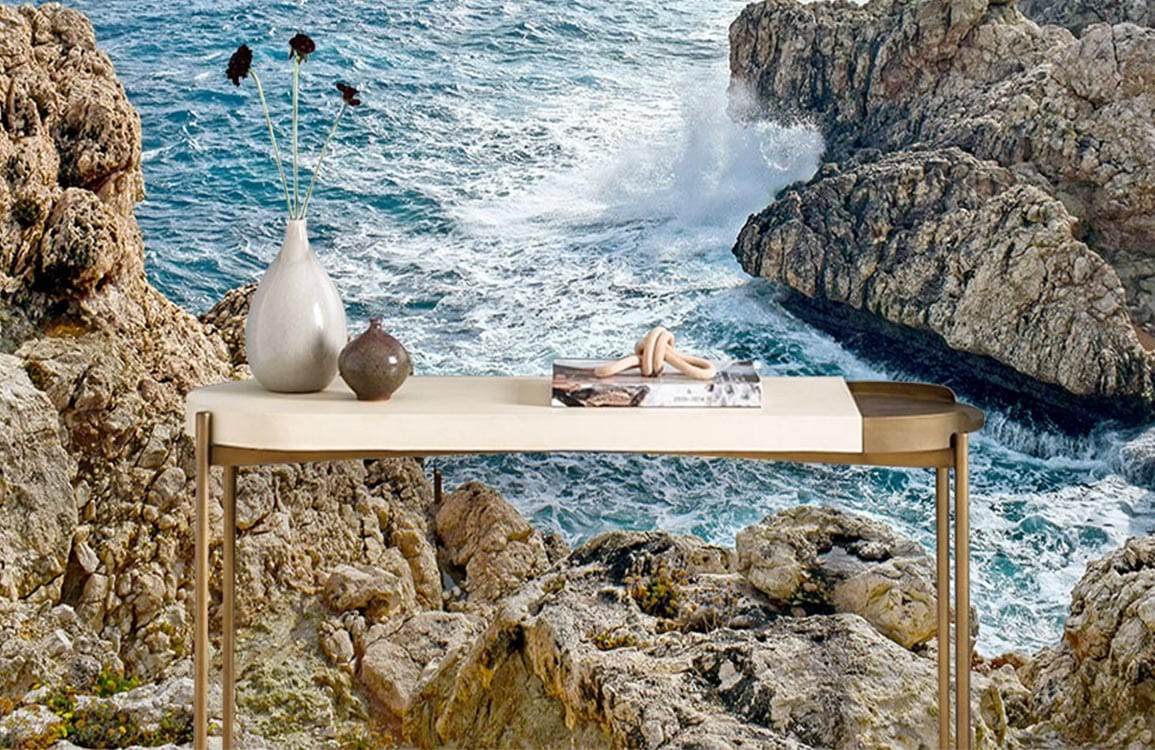 ocean wave wallpaper mural hallway decoration