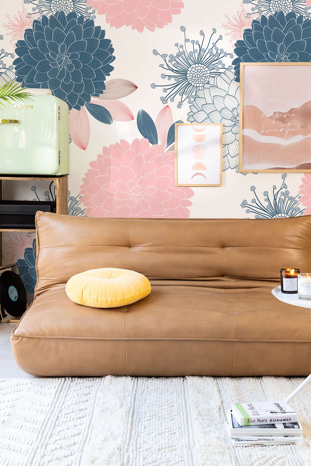 wallpaper for the sofa in the living room