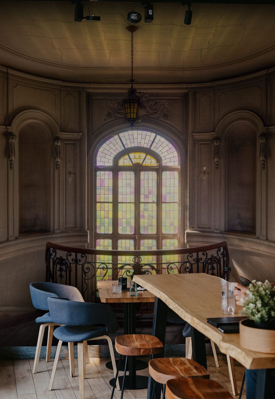 palace inner wallpaper mural dining room custom design