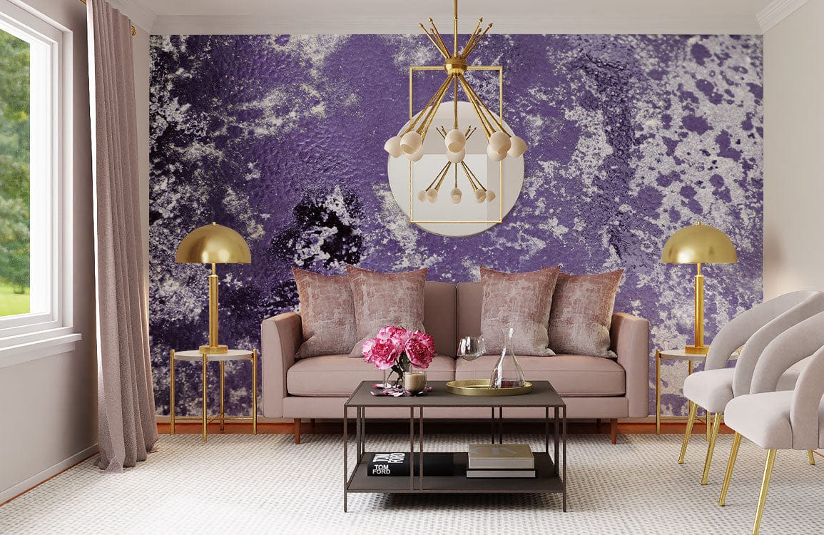 Purple Bedroom Wallpaper