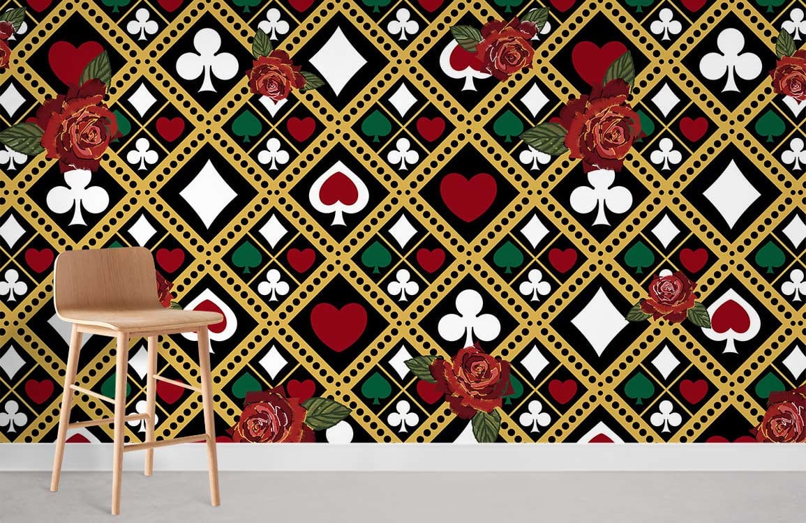 wallcovering with an eye-catching design