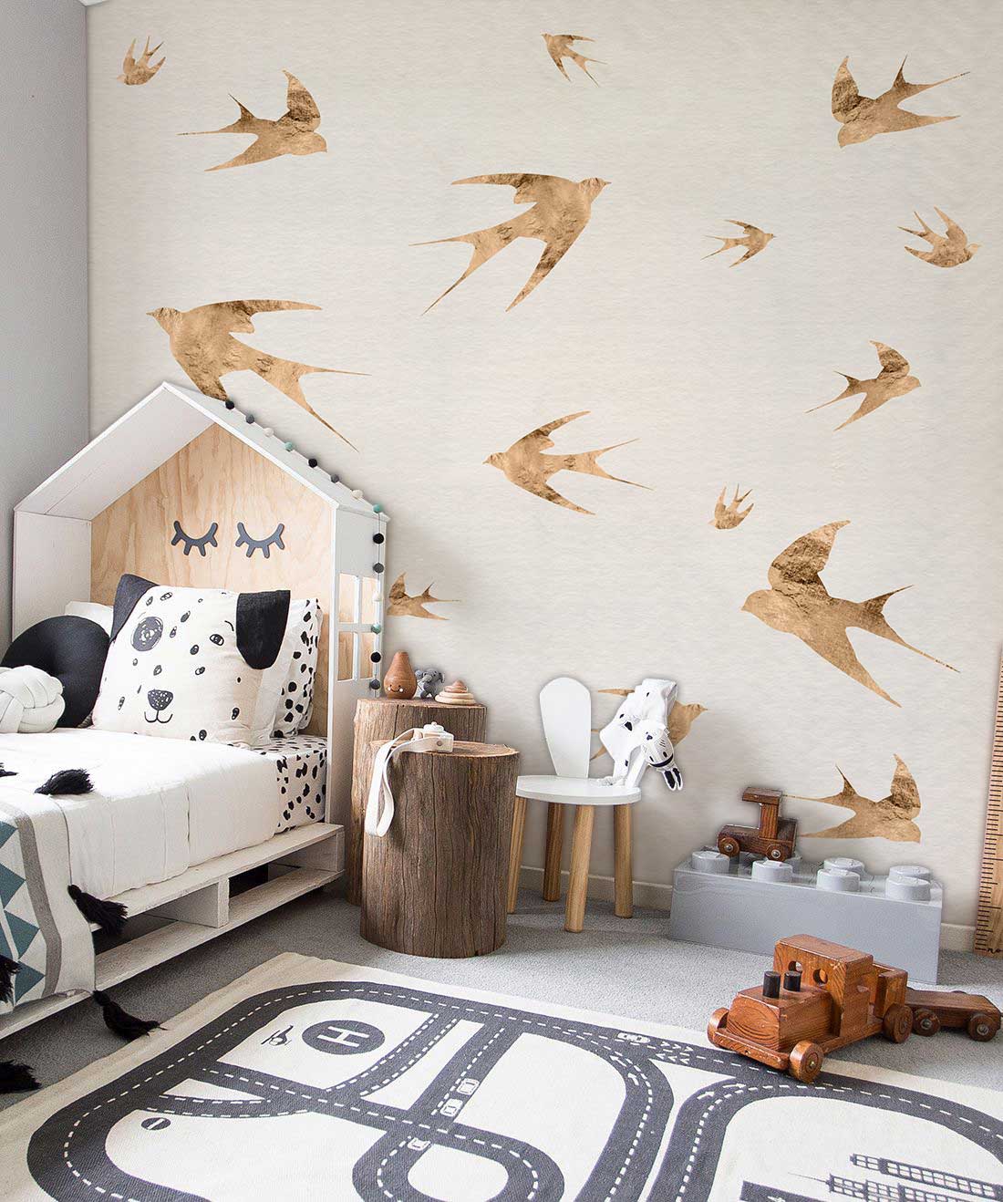 freedom swallow flying interior design