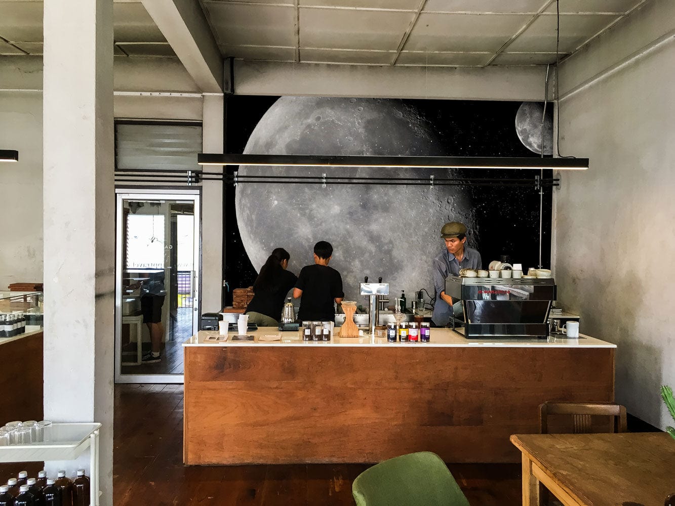 cool space galaxy wallpaper mural restaurant art decor