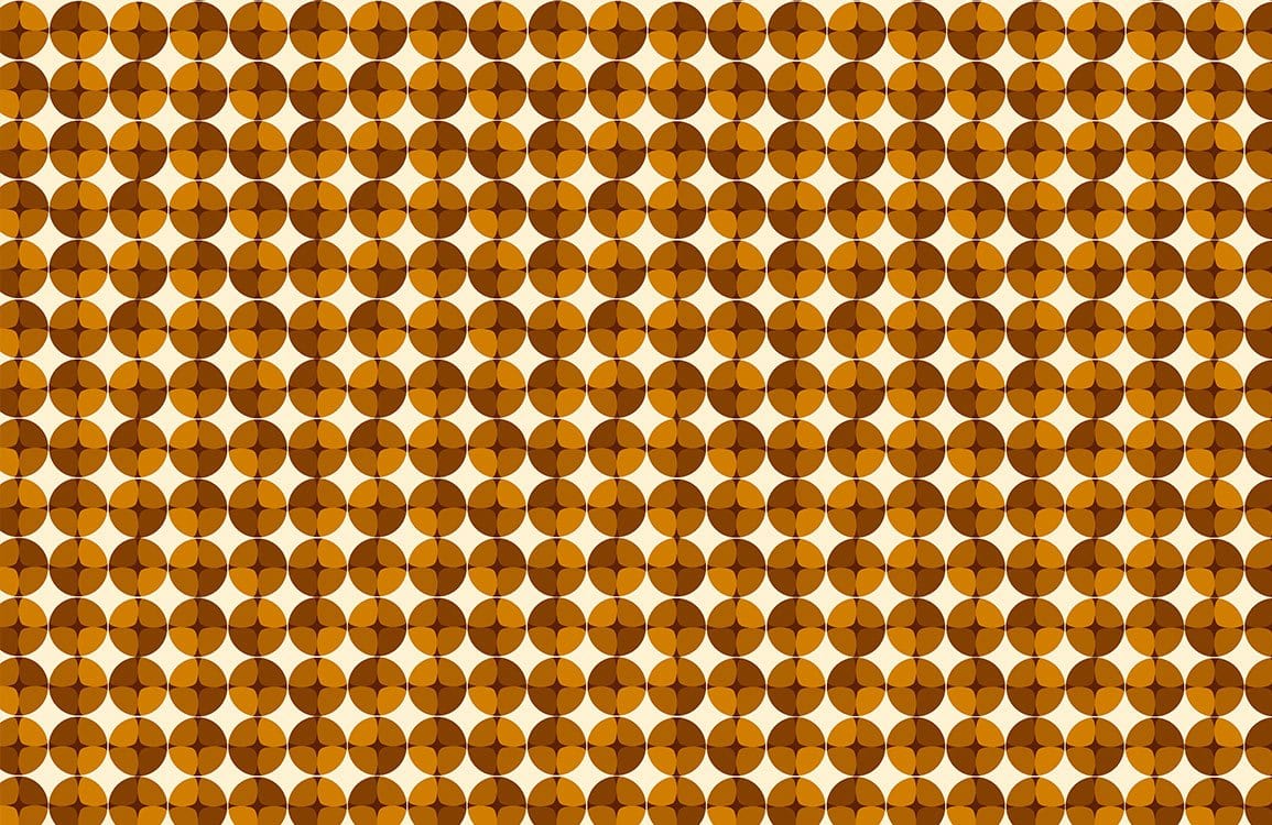 unique repeating circle pattern wallpaper home decor art