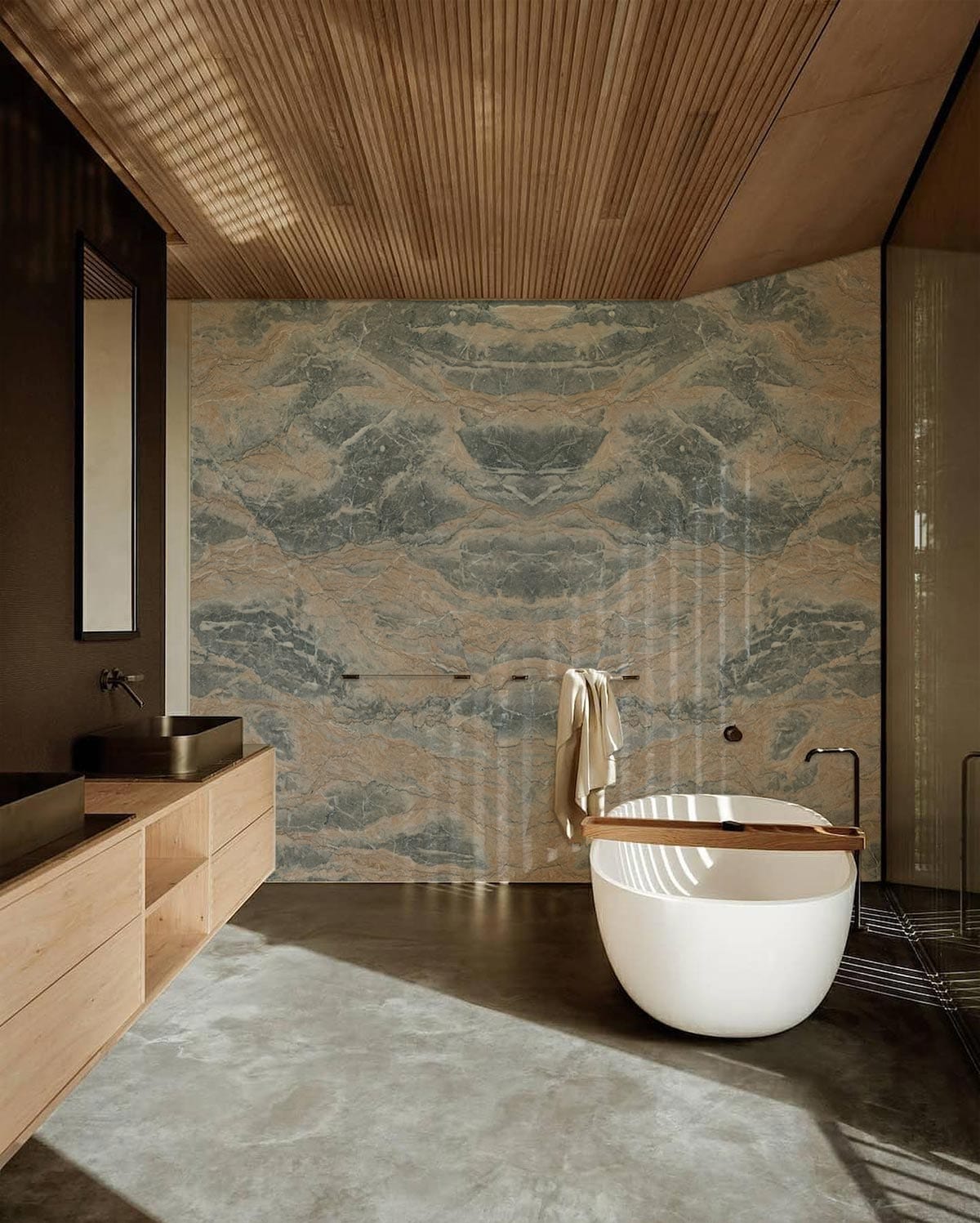 Soil Covered Stone Wallpaper Mural Home Interior Decor