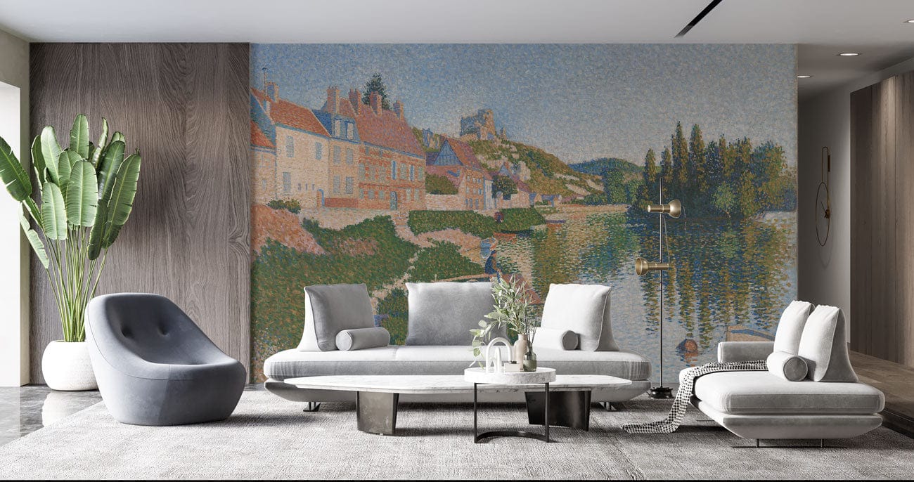 The Riverbank Wallpaper Mural for living room