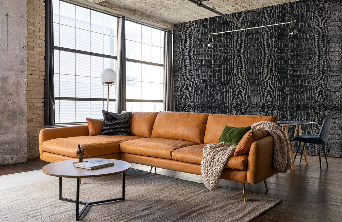 wall murals with a textured design with black python skin for the living room