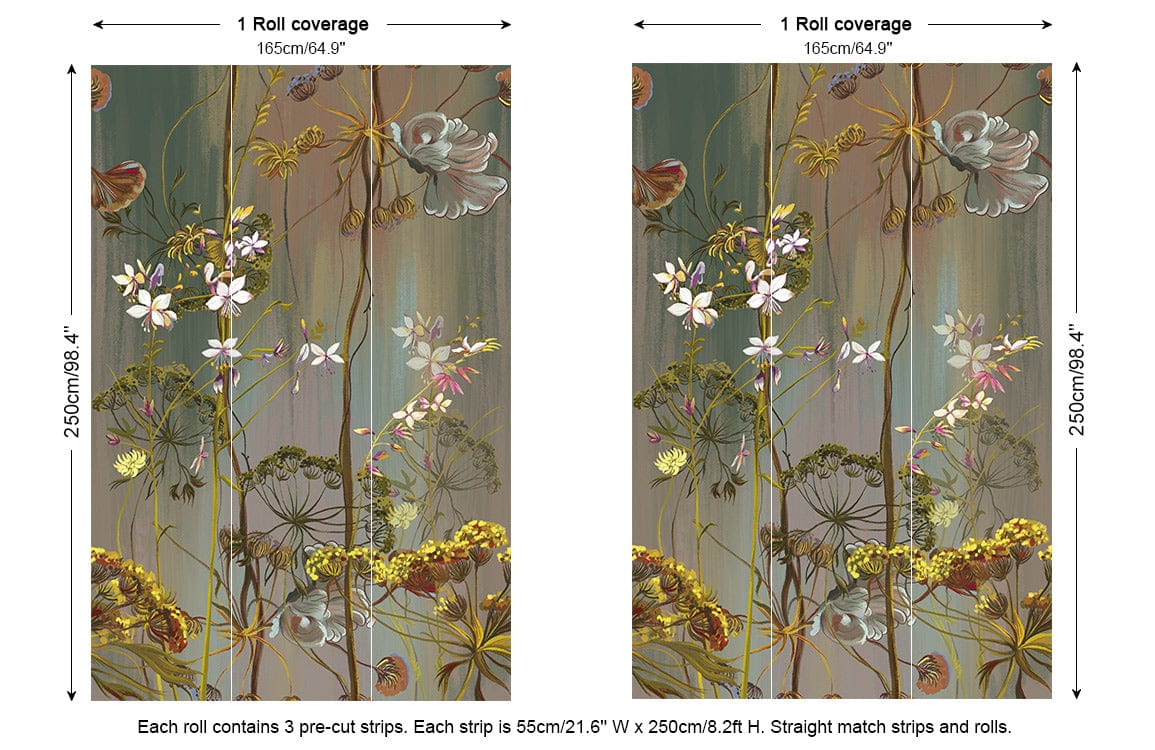 wall mural in roll