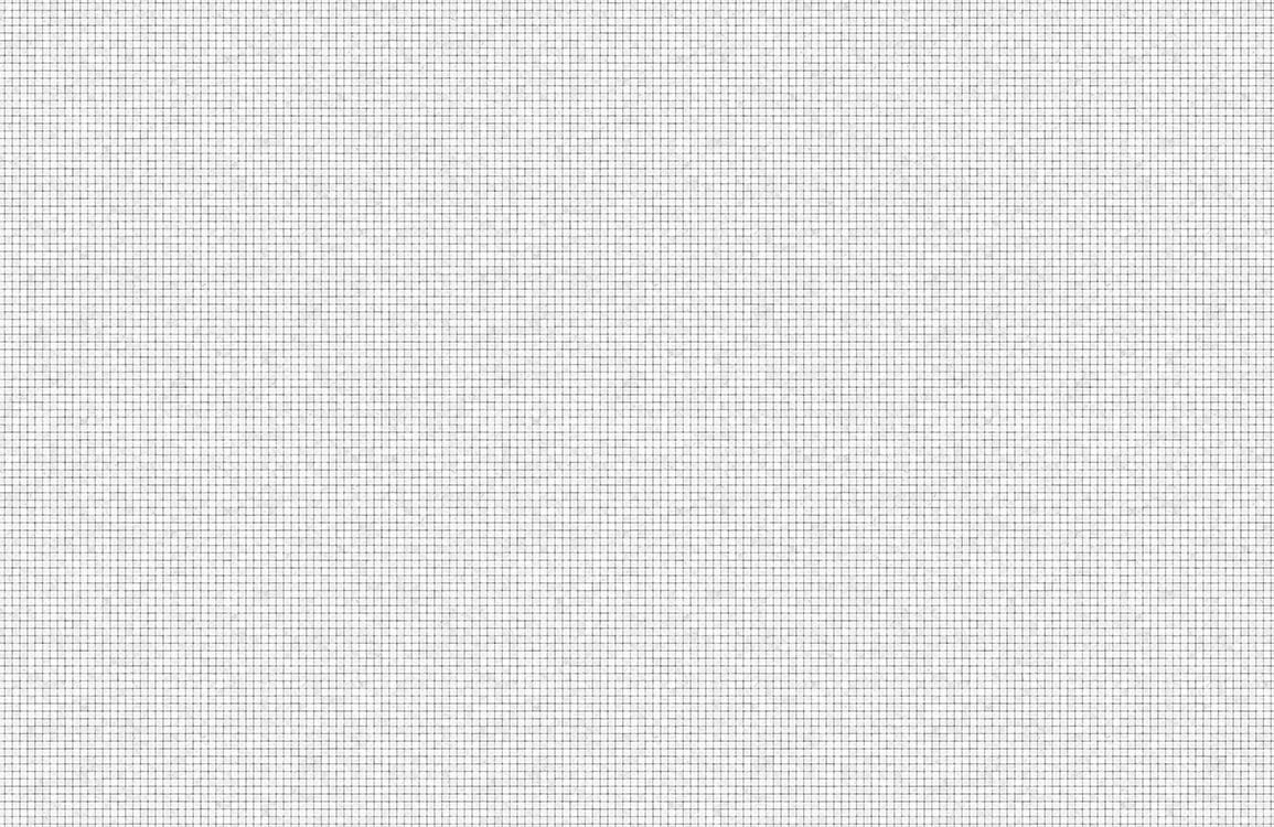 Plain white wallpaper with a mosaic pattern.