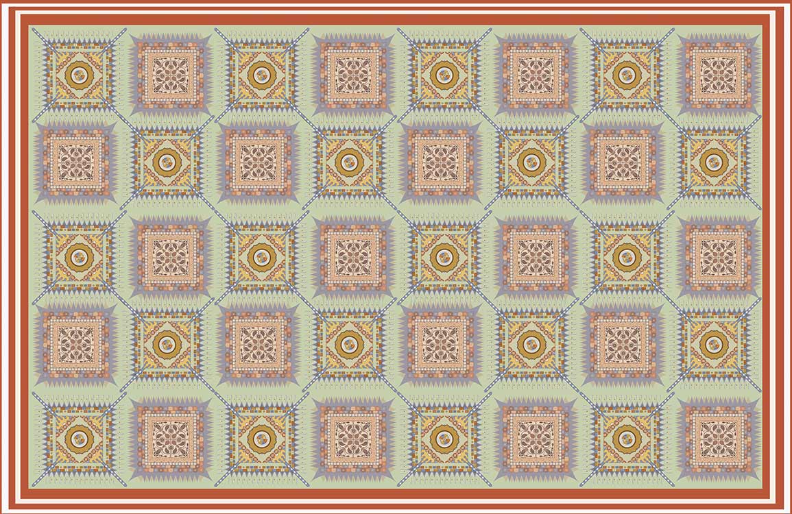 Wired Pattern Wall Mural Decoration