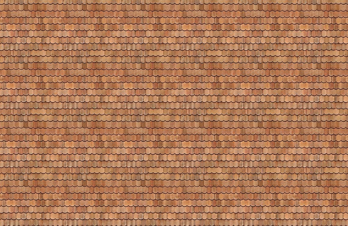 Warm Rustic Brick Pattern Mural Wallpaper