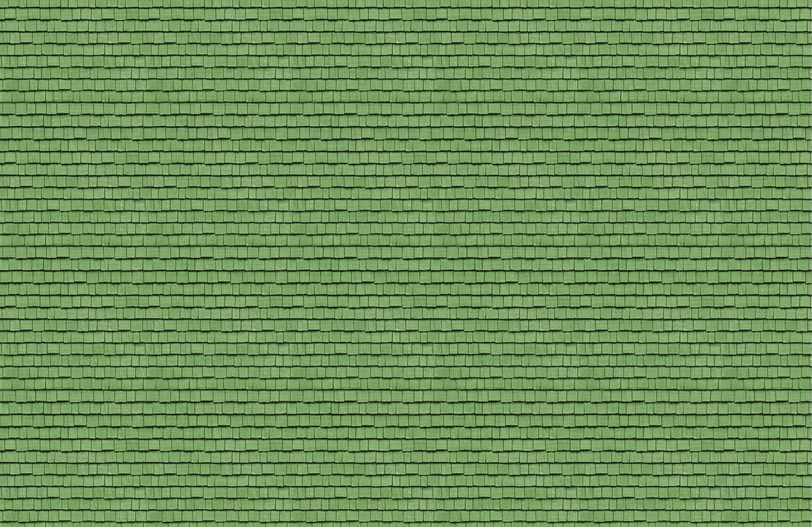 Emerald Green Brick Effect Mural Wallpaper