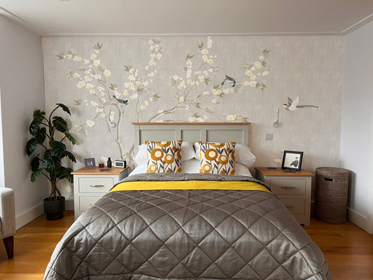 A Dreamy Bedroom Makeover with Everwallpaper