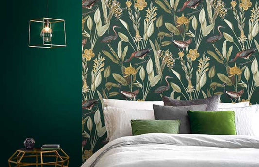 Dark Green Wallpaper Ideas That Will Make Your Room Look Amazing