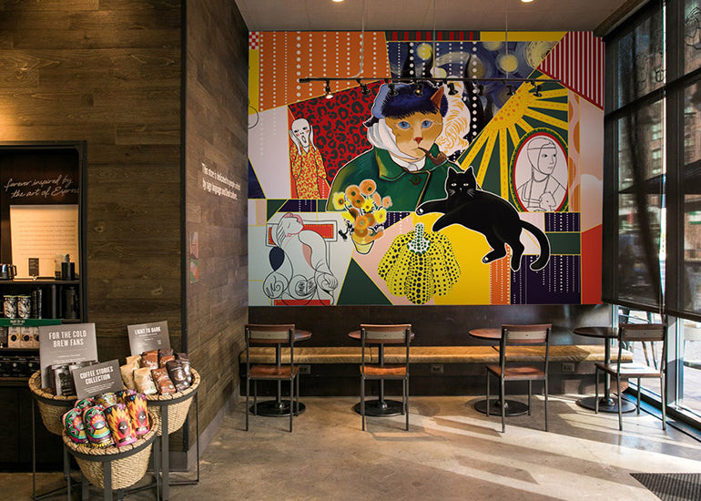 art painting graffiti wallpaper mural