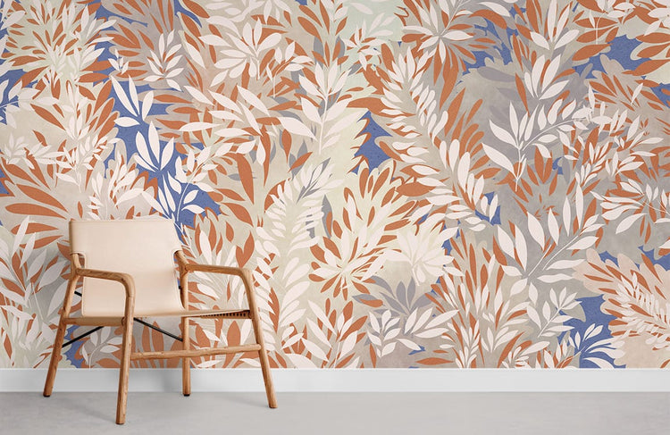 Premium Botanical Peel and Stick Mural Wallpaper