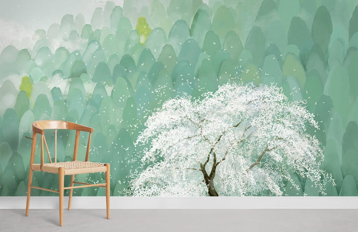 Premium Forest Peel and Stick Mural Wallpaper