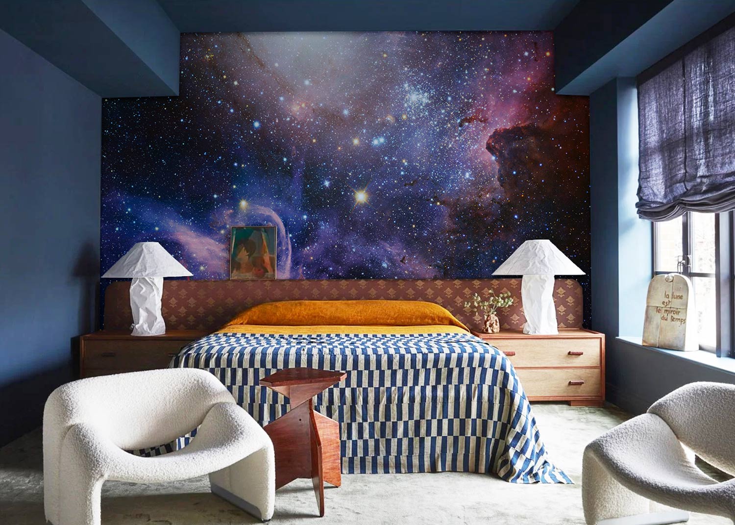 dreamy galaxy space wallpaper mural