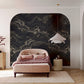 Obsidian Luxe Marble Mural Wallpaper