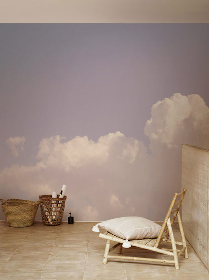 Cotton Candy Sky Mural Wallpaper