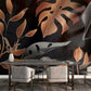 Metallic Tropical Harmony Mural Wallpaper