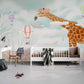 Murales de papier peint Girafe & Ballon