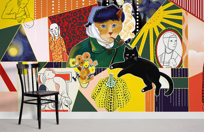 Art Painting Wallpaper Mural
