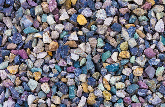 Colorful Pebble Stone Textured Mural Wallpaper