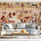 Ancient Egyptian Hieroglyphic Mural Wallpaper