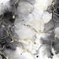 Luxurious Gold Vein Marble Mural Wallpaper