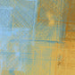 Abstract Blue and Gold Mural Wallpaper