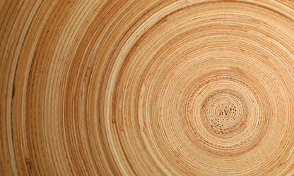 Wallpaper mural with a wood grain effect for use in home decor