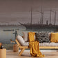 Harbor Evening Mural Wallpaper