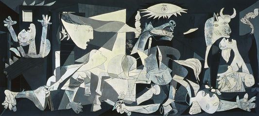 Abstract Cubist Neutral Tone Mural Wallpaper