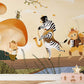 Whimsical Animal Musicians Kids Mural Wallpaper