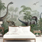 Jurassic Wilderness Mural Wallpaper